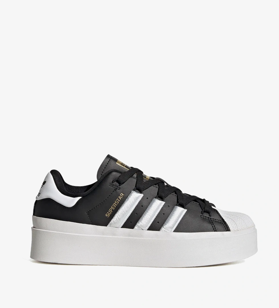 adidas Superstar Bonega Kadın Siyah Spor Ayakkabı - Görsel 1