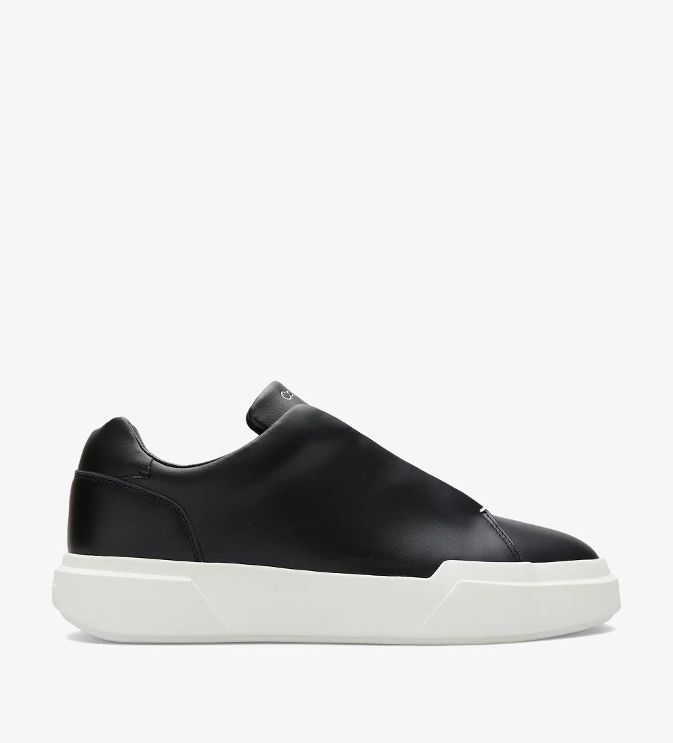Calvin Klein Calvin Klein Chunky Cupsole Hide Lace Up Erkek Siyah Sneaker model görseli