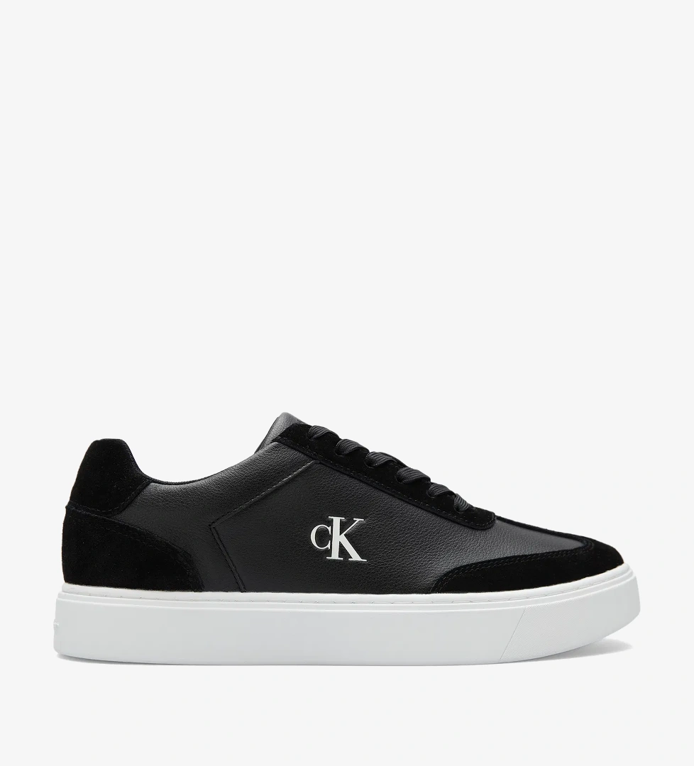 Calvin Klein Classic Cupsole Lace Up Erkek Siyah Sneaker - Görsel 1