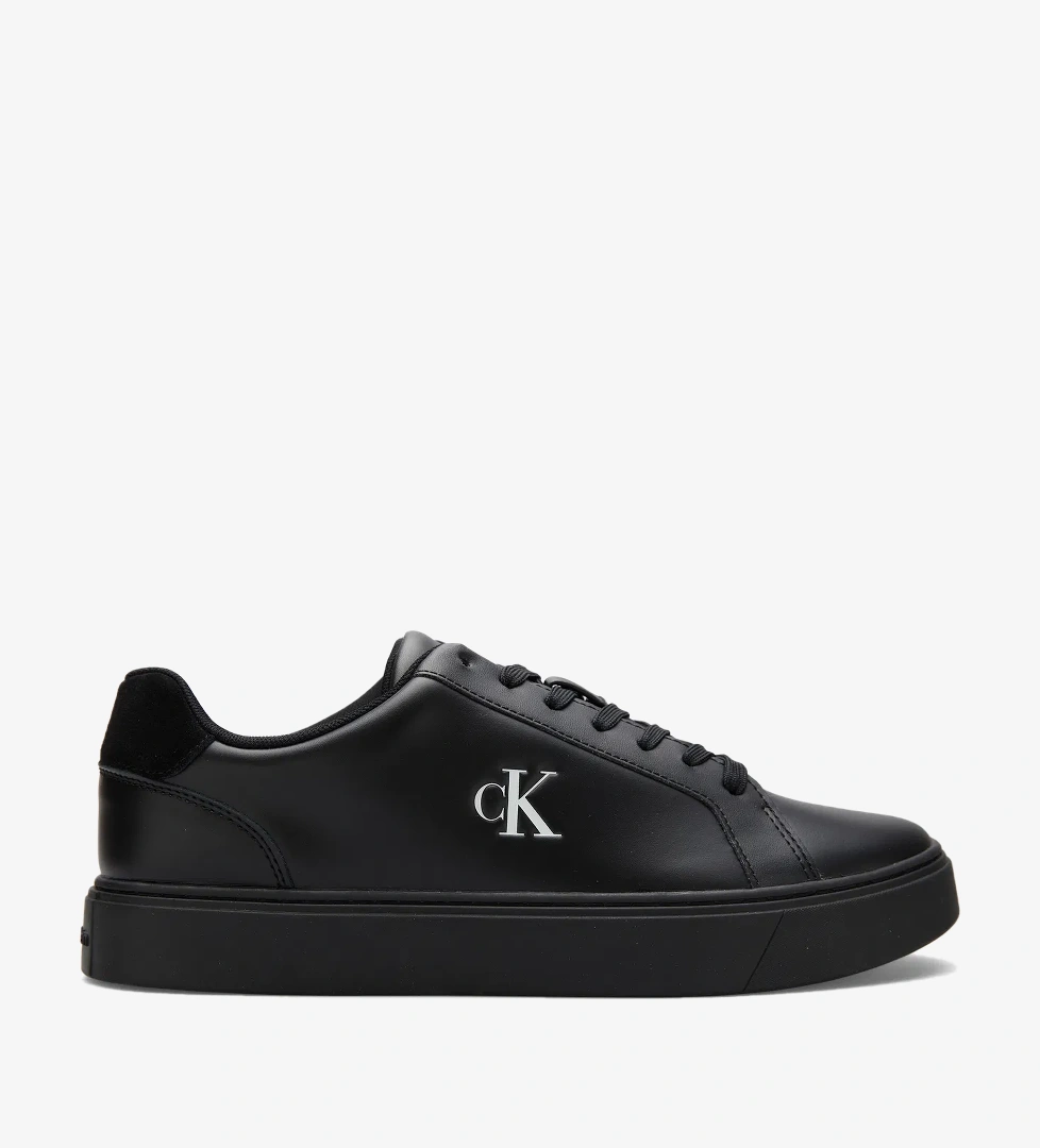 Calvin Klein Classic Cupsole Lace Up Erkek Siyah Sneaker