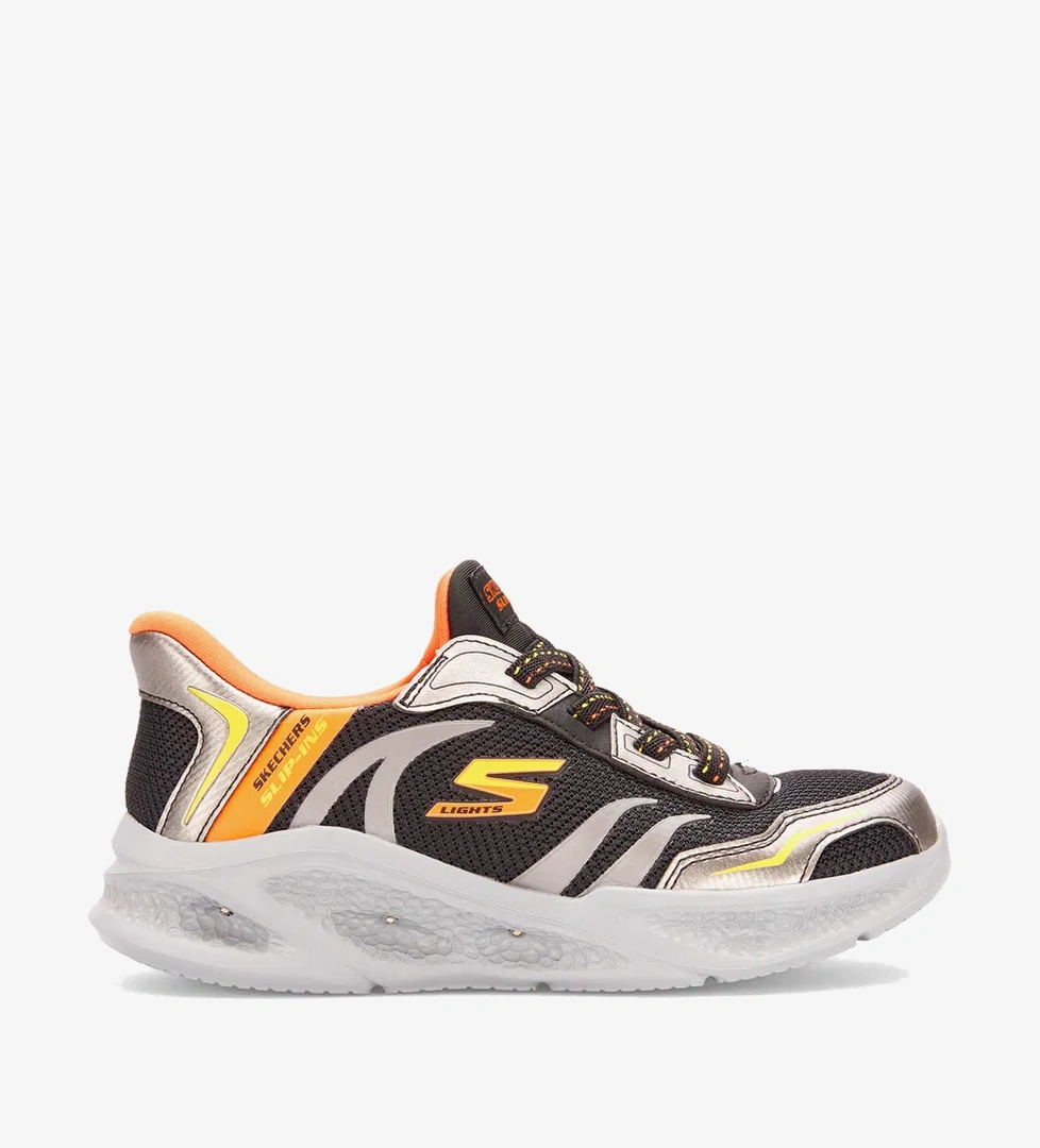 Skechers Skechers Meteor-Lights Çocuk Siyah Spor Ayakkabı model görseli