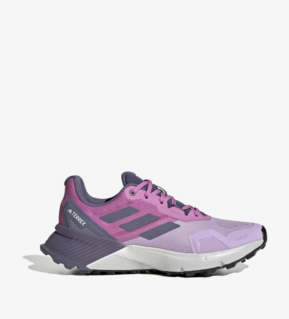 adidas Terrex Soulstride Rain.Rdy Kadın Mor Koşu Ayakkabısı - Görsel 1