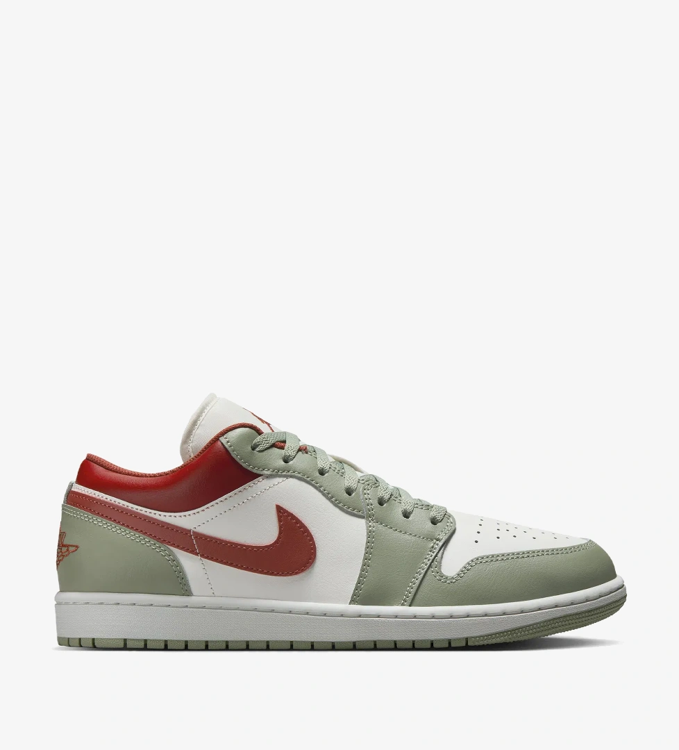 Jordan Air 1 Low Erkek Krem Rengi Spor Ayakkabı