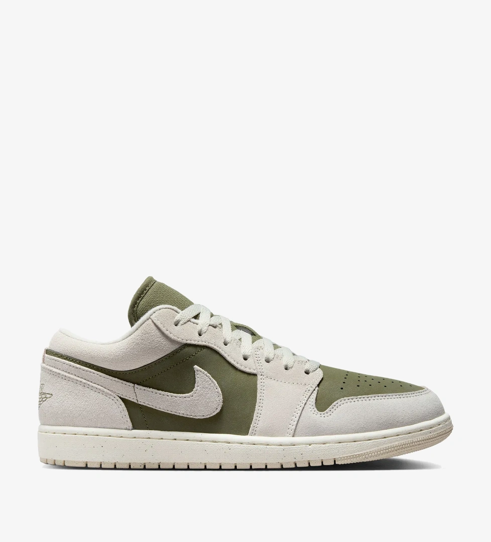 Jordan Air 1 Low SE Erkek Haki Spor Ayakkabı - Görsel 1