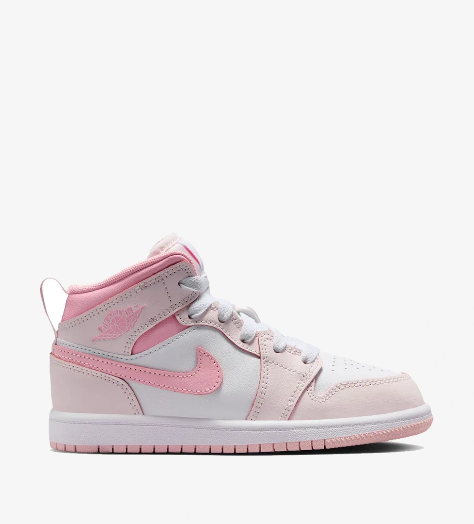 Jordan Jordan 1 Mid Çocuk Pembe Spor Ayakkabı model görseli