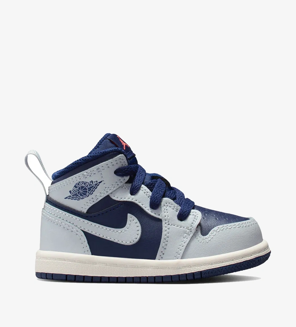 Jordan Jordan 1 Mid Çocuk Mavi Spor Ayakkabı model görseli