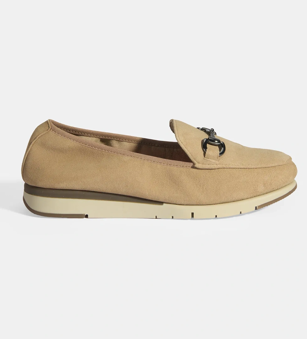 Kadın Bej Süet DesaComfort Günlük Ayakkabı - Görsel 1