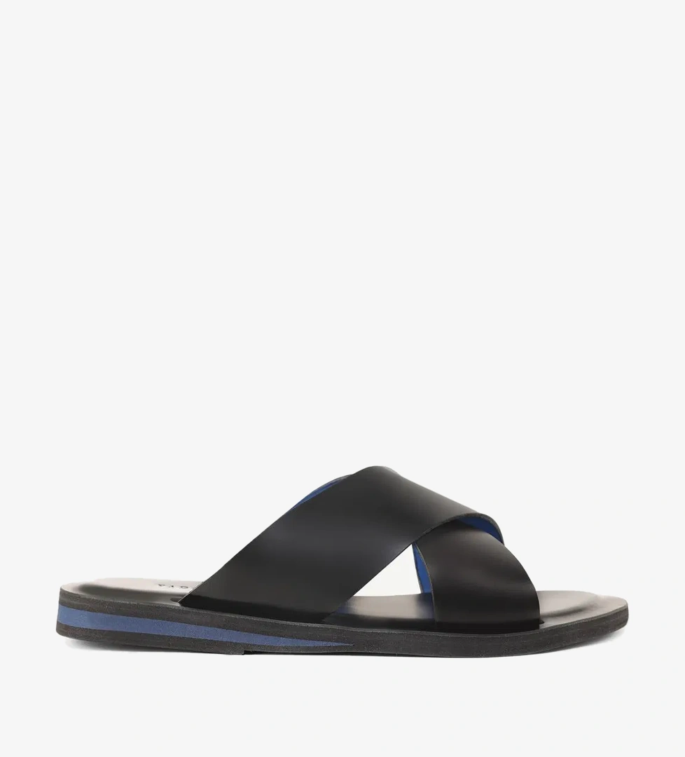 Yargıcı YARGICI Renkli Astarlı Deri Terlik model görseli