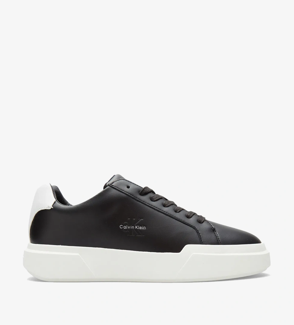Calvin Klein Chunky Cupsole Lace Up Erkek Siyah Sneaker - Görsel 1