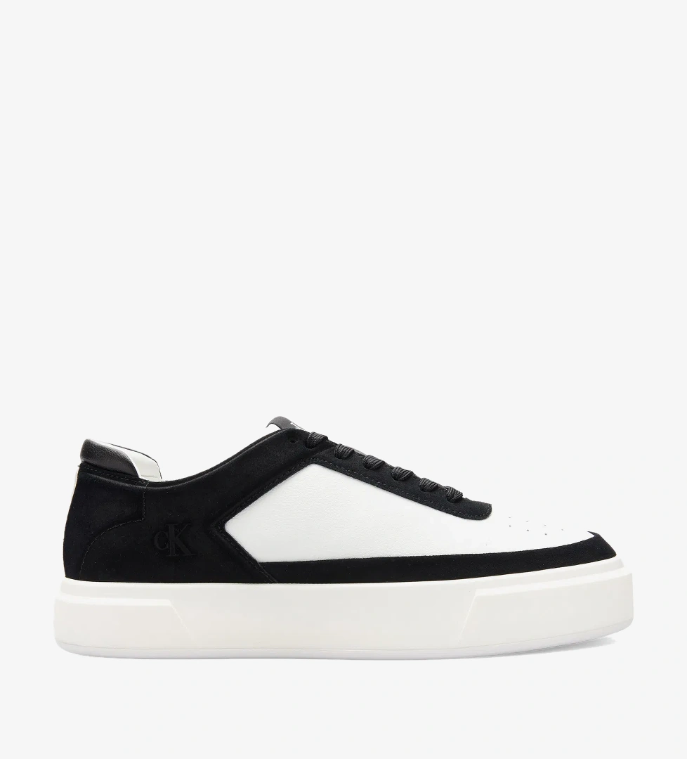 Calvin Klein Basket Cupsole Lace Up Erkek Siyah Sneaker - Görsel 1