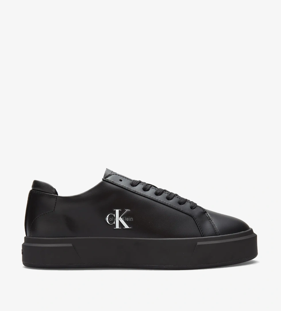 Calvin Klein Basket Cupsole Lace Up Erkek Siyah Sneaker - Görsel 1