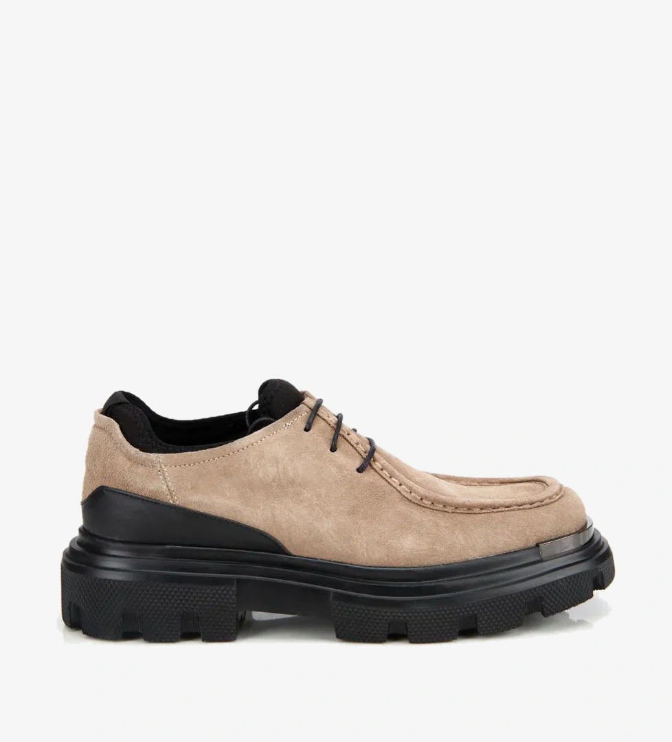 Hotiç Erkek Süet Deri Vizon Yüksek Topuklu Günlük Ayakkabı model görseli