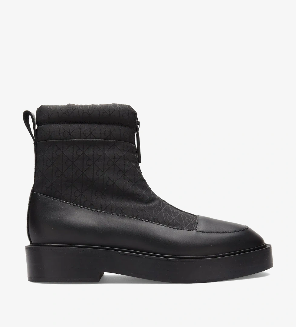 Calvin Klein Calvin Klein Concave Welt Kadın Siyah Bot model görseli
