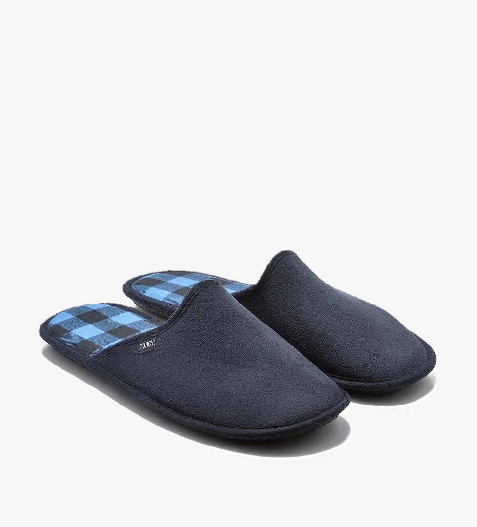 Pro Kare Erkek Ev Terliği Lacivert 41/46 - Görsel 1