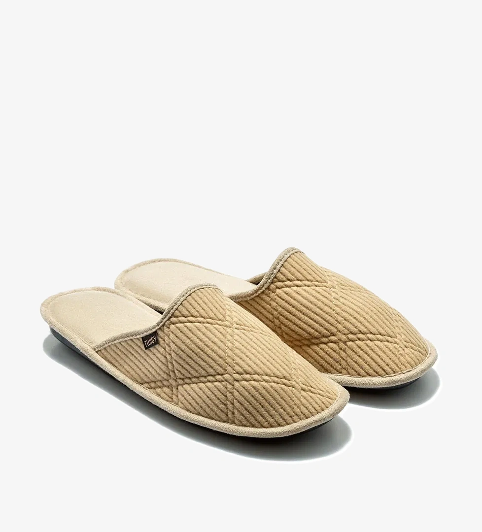 Twigy Roger Erkek Ev Terliği Bej 41/46 model görseli