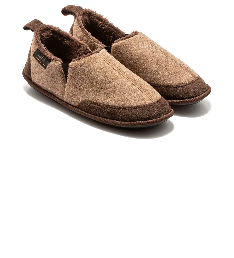 Zeno Erkek Ev Ayakkabısı Kahverengi 41/46 - Görsel 1