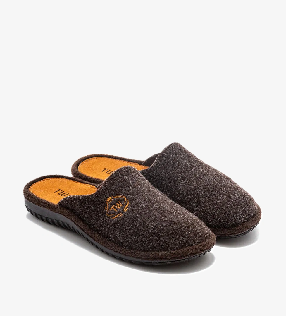 Data Erkek Ev Terliği Kahverengi 41/45 - Görsel 1