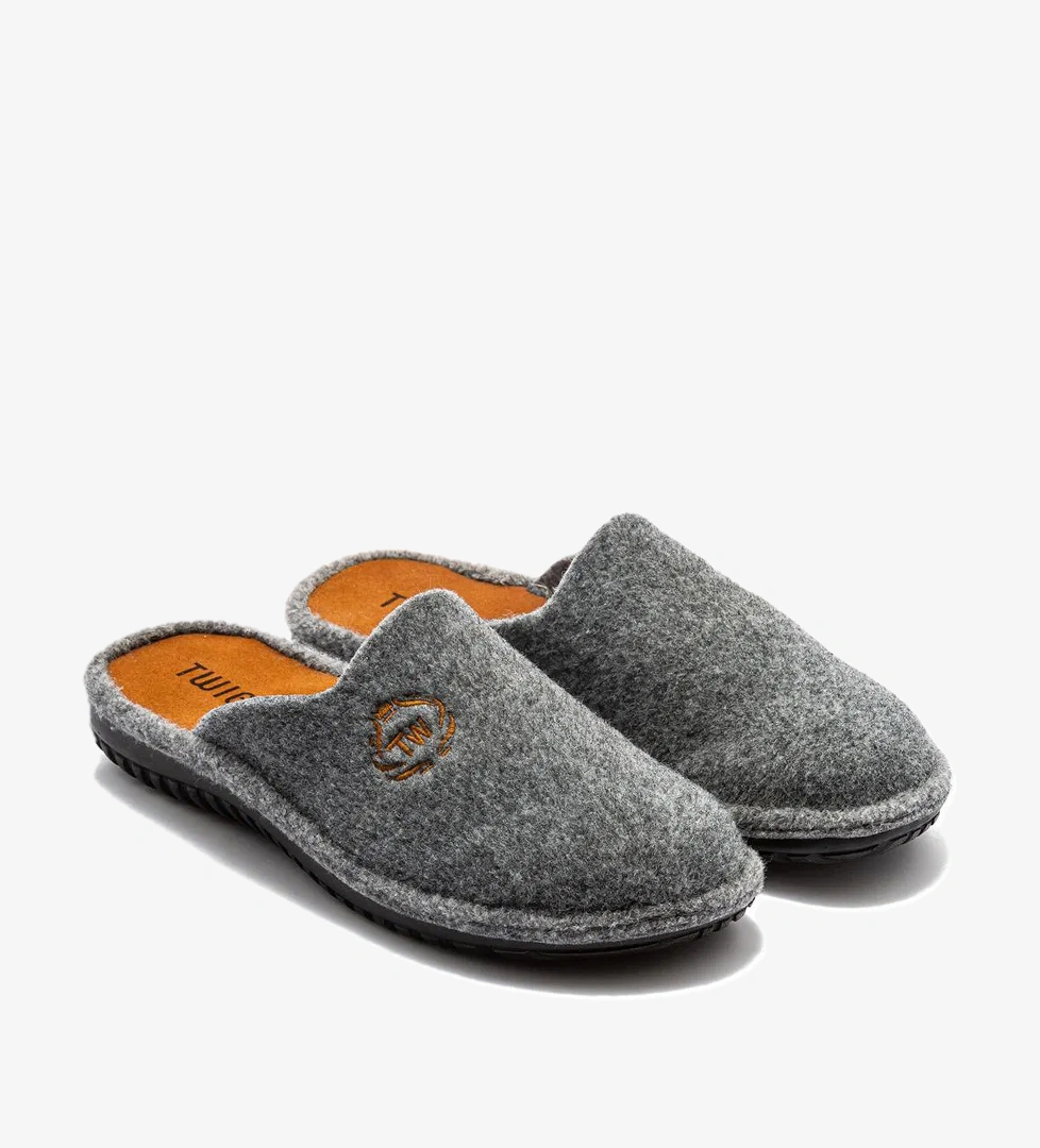 Data Erkek Ev Terliği Füme 41/45 - Görsel 1