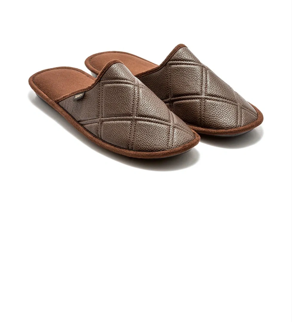 Twigy Zico Erkek Ev Terliği Kahverengi 41/46 model görseli