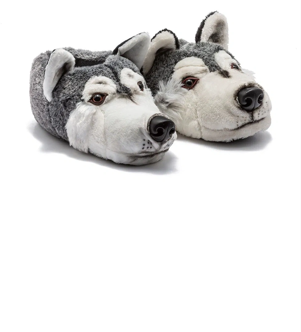 Twigy Siberia Erkek Hayvanlı Panduf Gri 41/46 model görseli