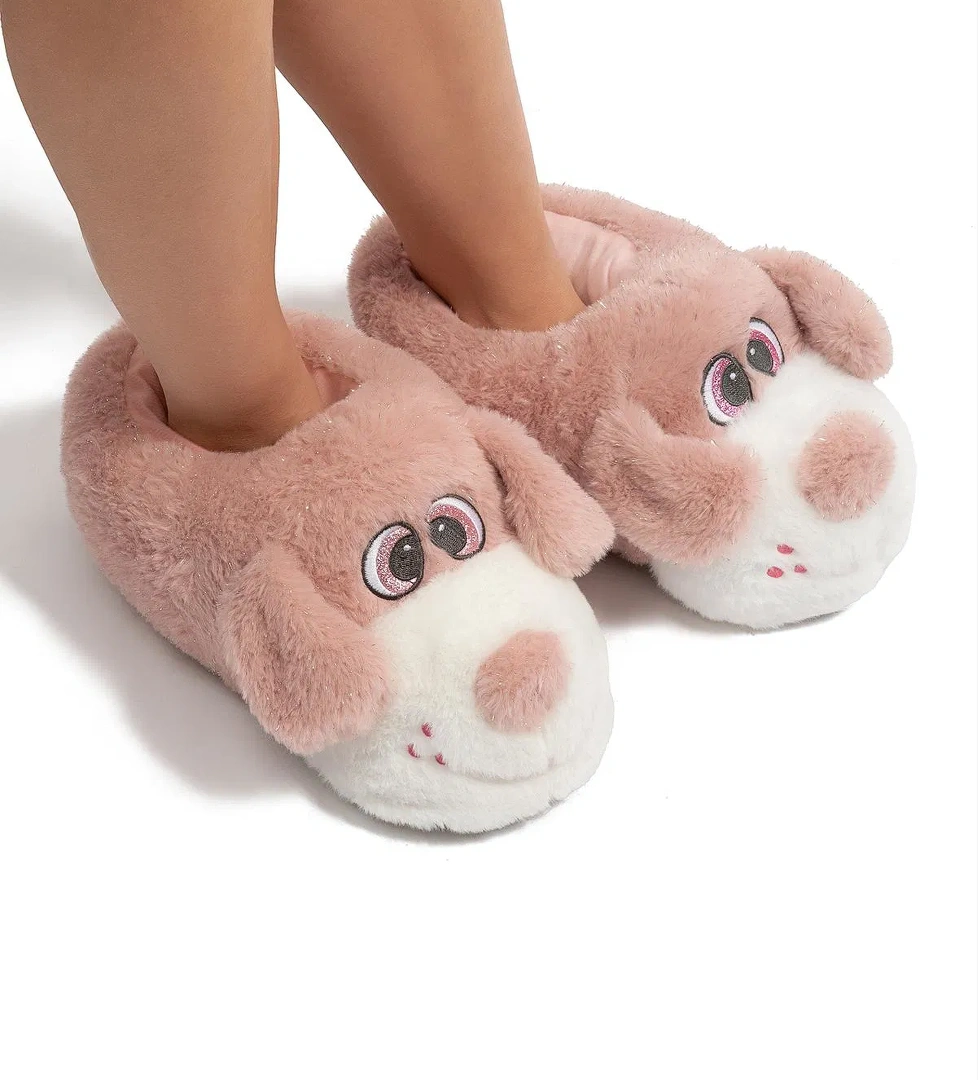 Kopi Kadın Hayvanlı Panduf Pembe 36/41 - Görsel 1