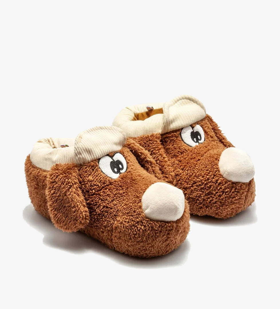 Didi Erkek Hayvanlı Panduf Kahverengi 41/46 - Görsel 1