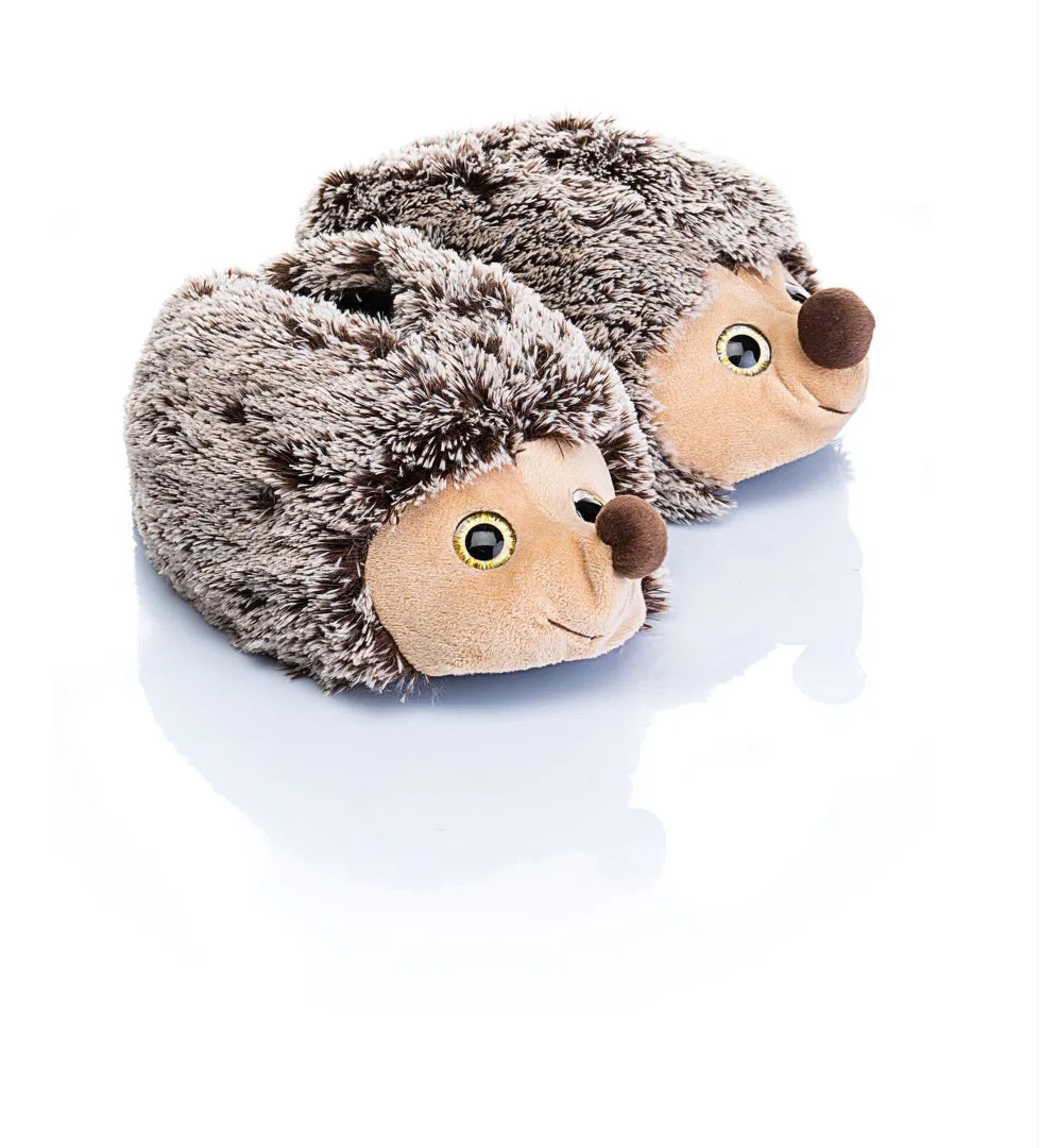 Twigy Kirpi Çocuk Hayvanlı Panduf Kahverengi 28/35 model görseli