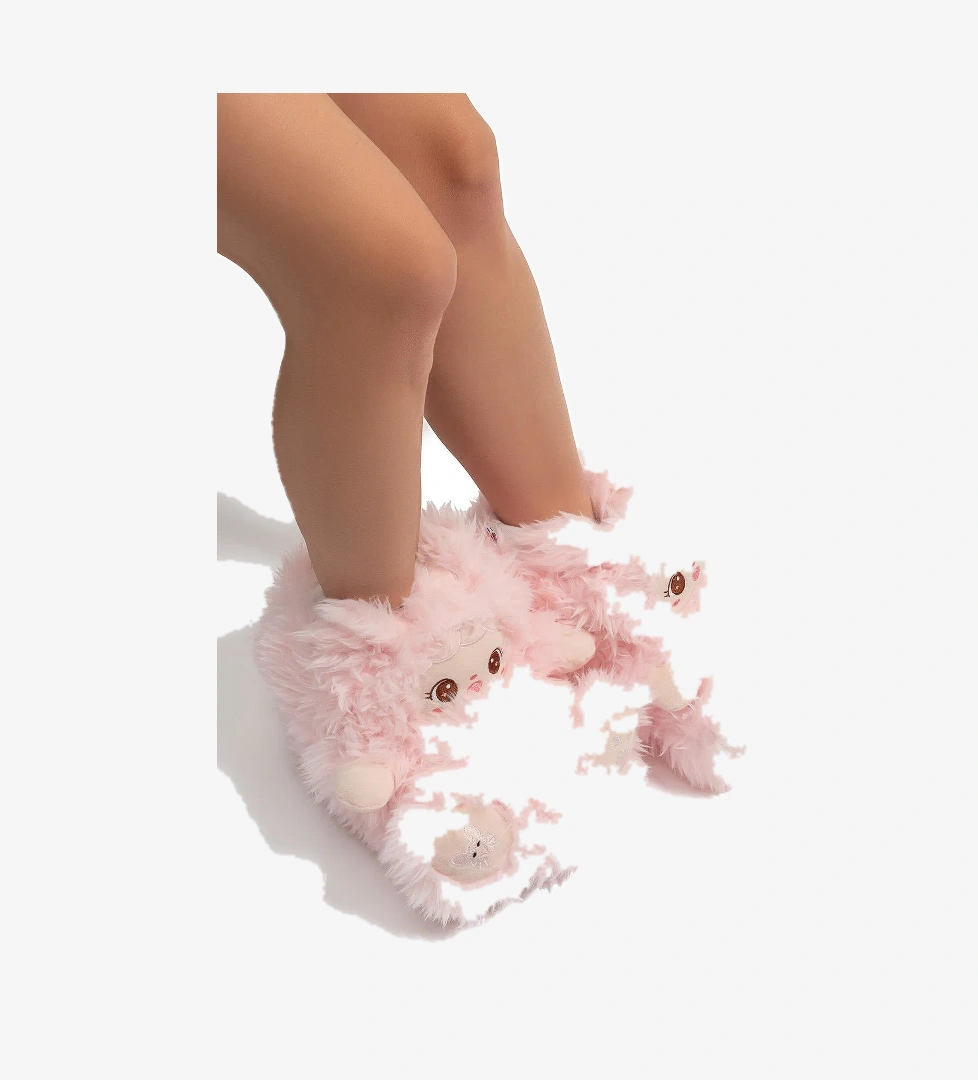 Twigy Lingo Kadın Hayvanlı Panduf Pembe 36/41 model görseli