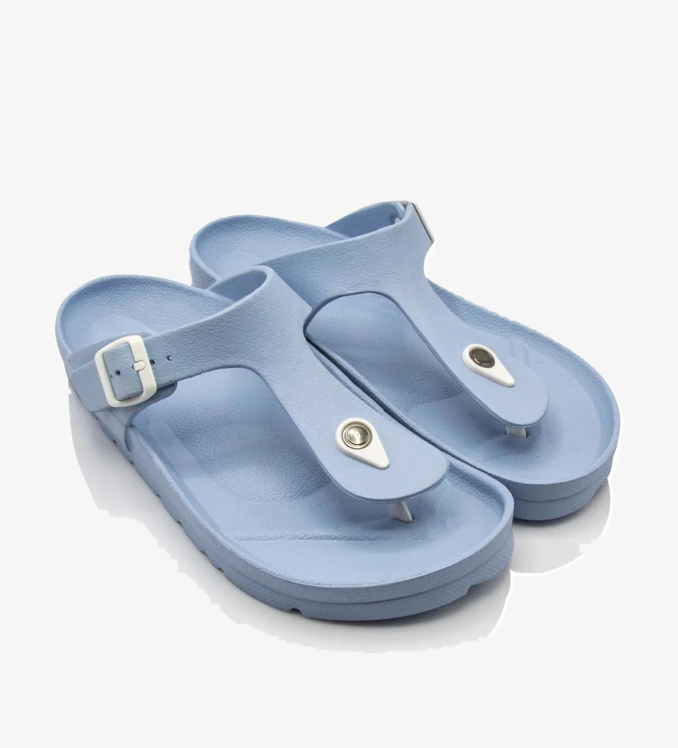 Jude Kadın Parmak Arası Terlik Açık Mavi 36/41 - Görsel 1