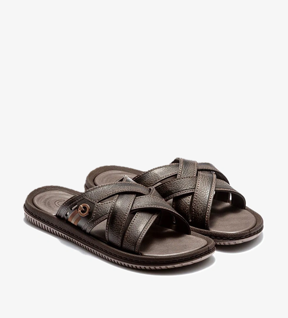 Cartago Essencial Slide Erkek Terlik Kahverengi 39/46 model görseli