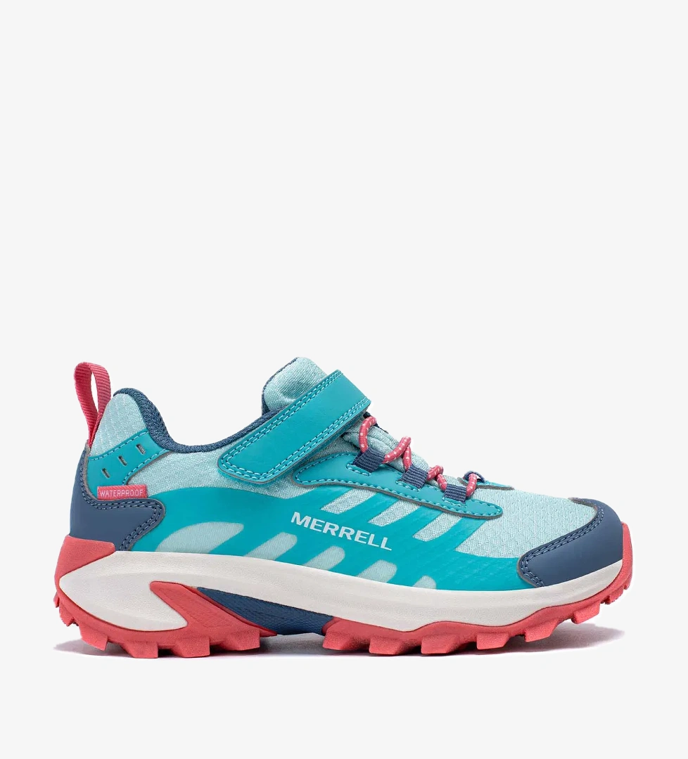 Merrell Merrell Moab Speed 2 Low A/c Wtrpf Çocuk Mavi Outdoor Ayakkabı model görseli