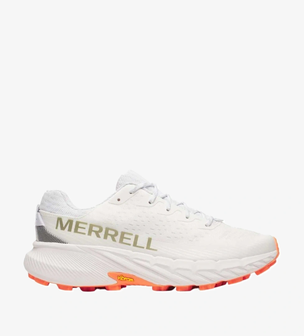 Merrell Agility Peak 5 Erkek Beyaz Patika Koşusu Ayakkabısı - Görsel 1