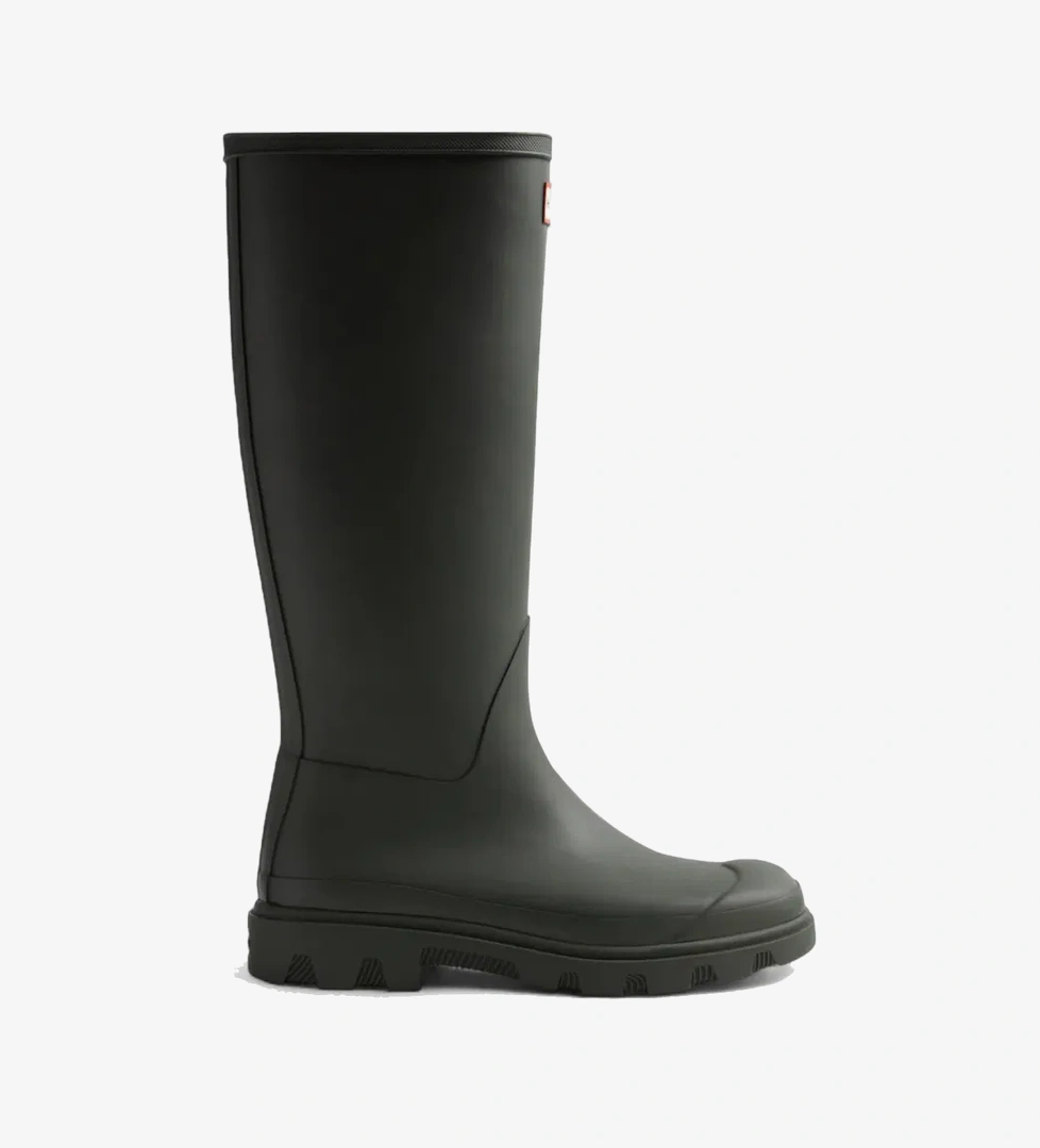 Hunter Hunter Downpour Kadın Yeşil Uzun Bot model görseli