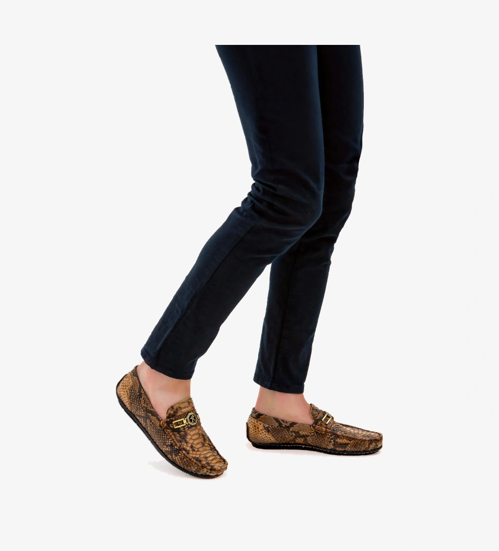 Tamer Tanca Tamer Tanca Erkek Hakiki Deri Taba Loafer Ayakkabı model görseli