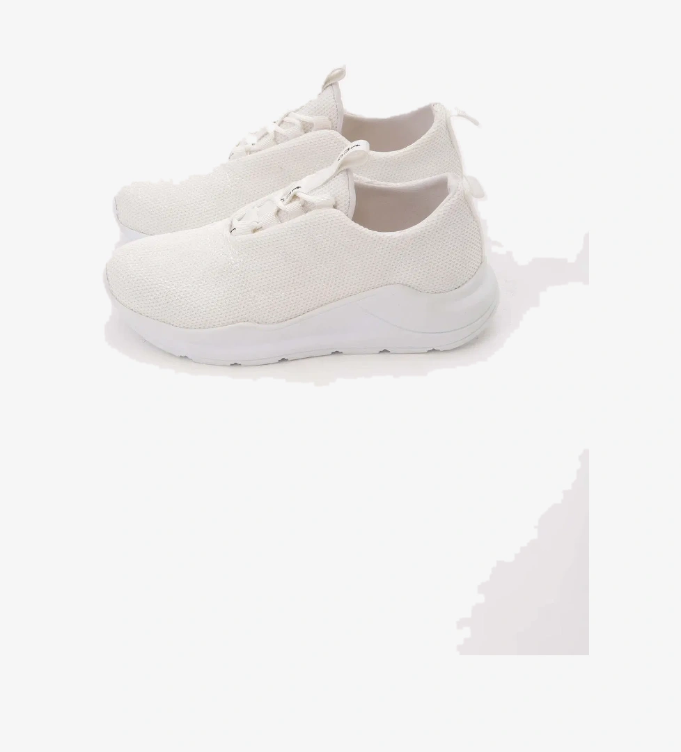 Tamer Tanca Kadın Tekstil Beyaz Casual Ayakkabı - Görsel 1