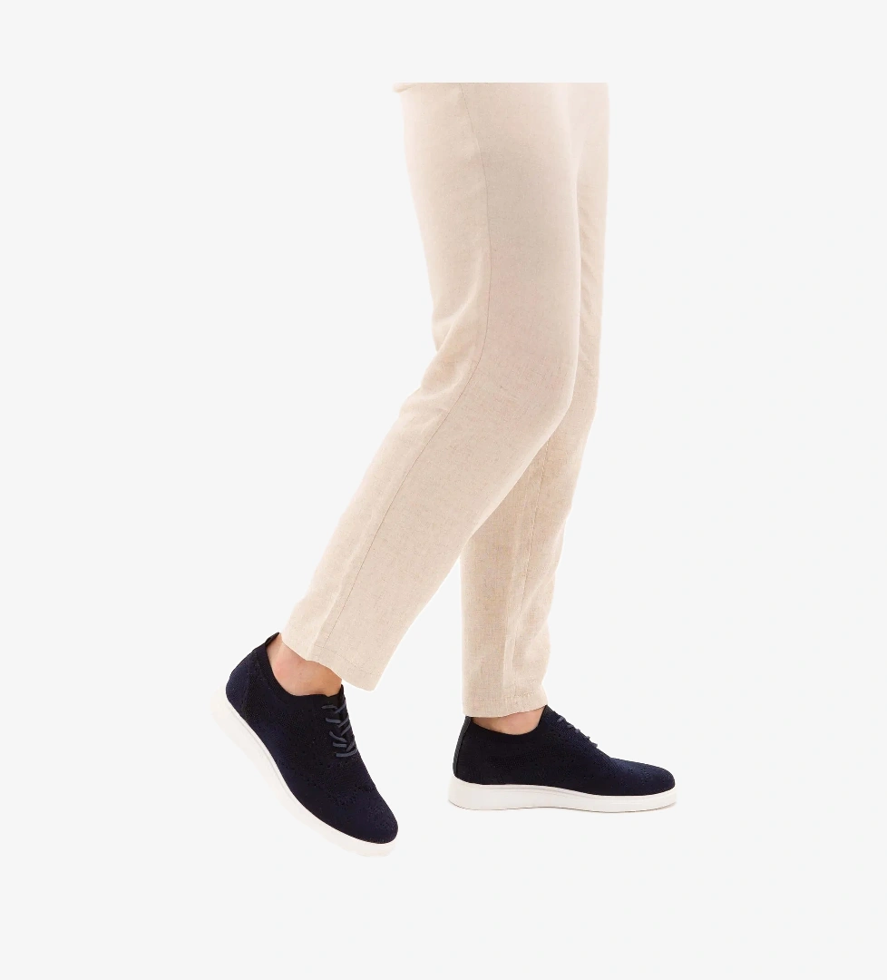 Tamer Tanca Erkek Tekstil Lacivert Casual Ayakkabı - Görsel 1