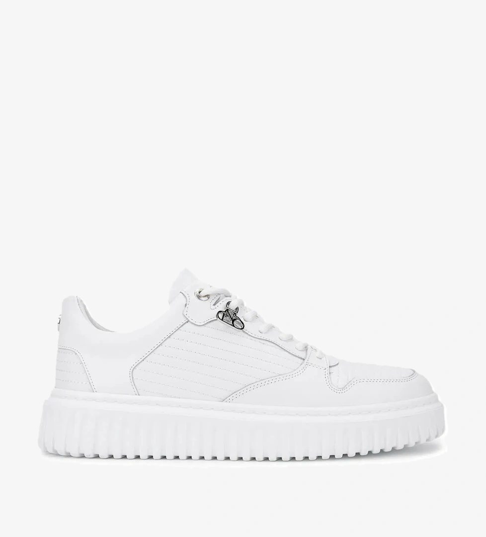 Tamer Tanca Tamer Tanca Erkek Hakiki Deri Beyaz Sneakers &amp; Spor Ayakkabı model görseli