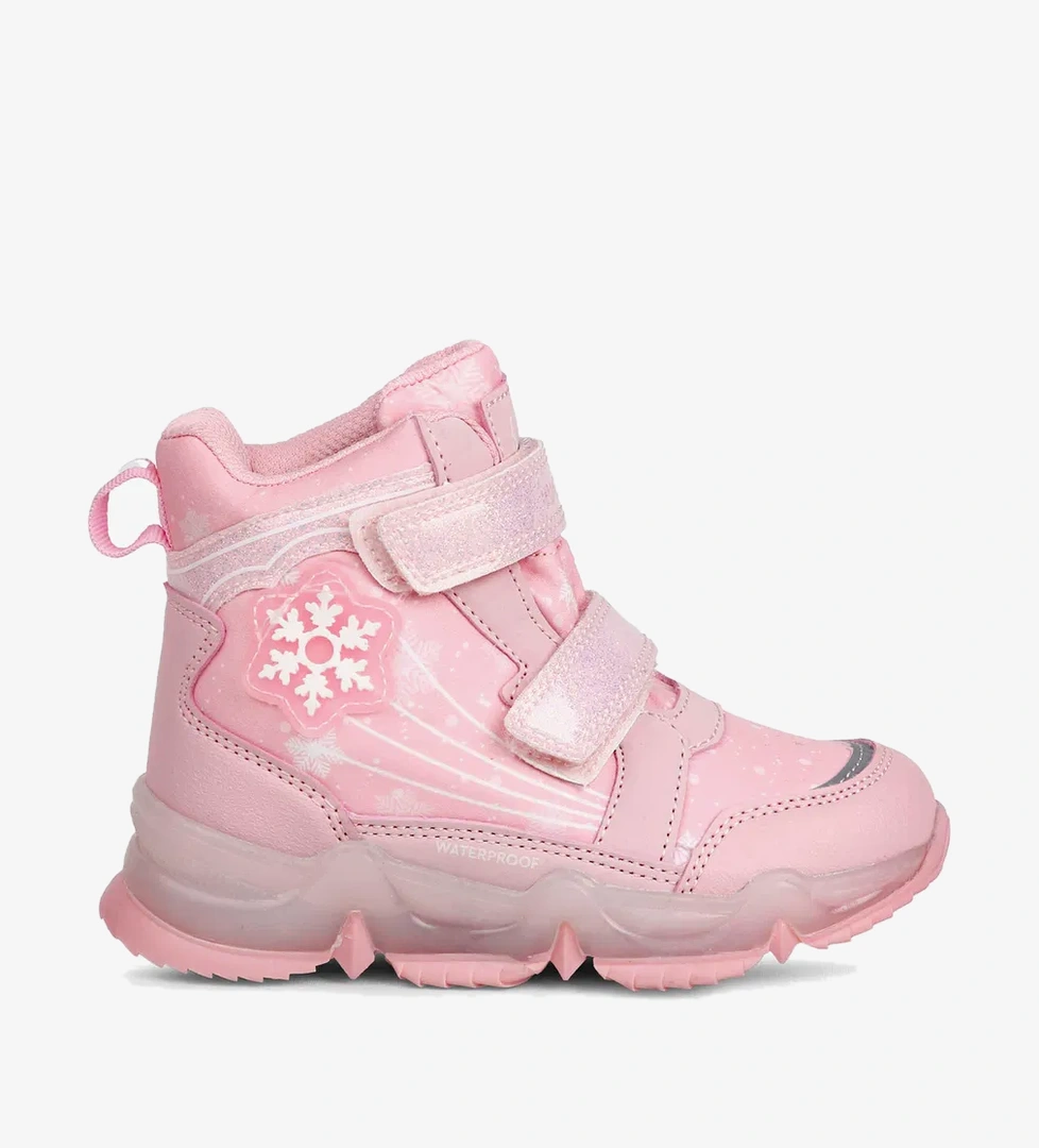 Fashfed Buckhead Buck3034 Snowy Işıklı Su Geçirmez Çocuk Pembe Bot model görseli