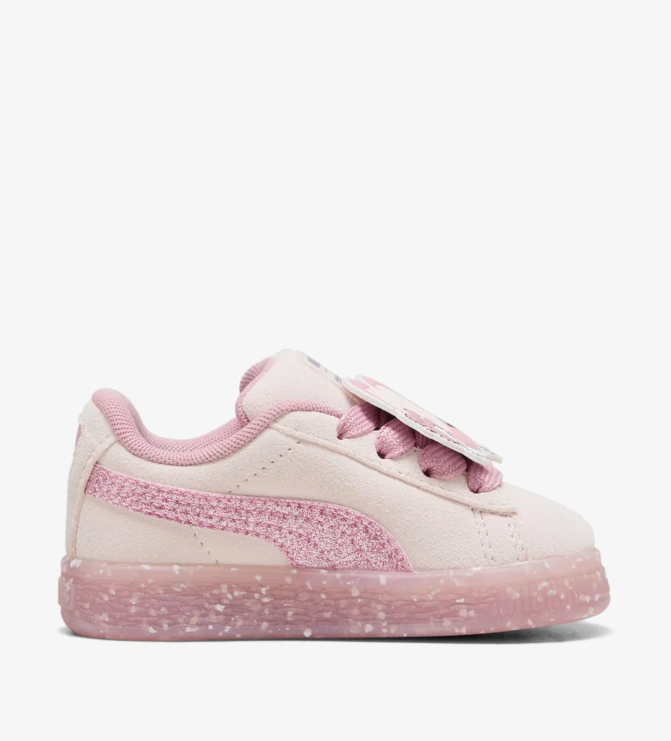 Puma Suede XL Hello Kitty & Friends Çocuk Pembe Spor Ayakkabı - Görsel 1