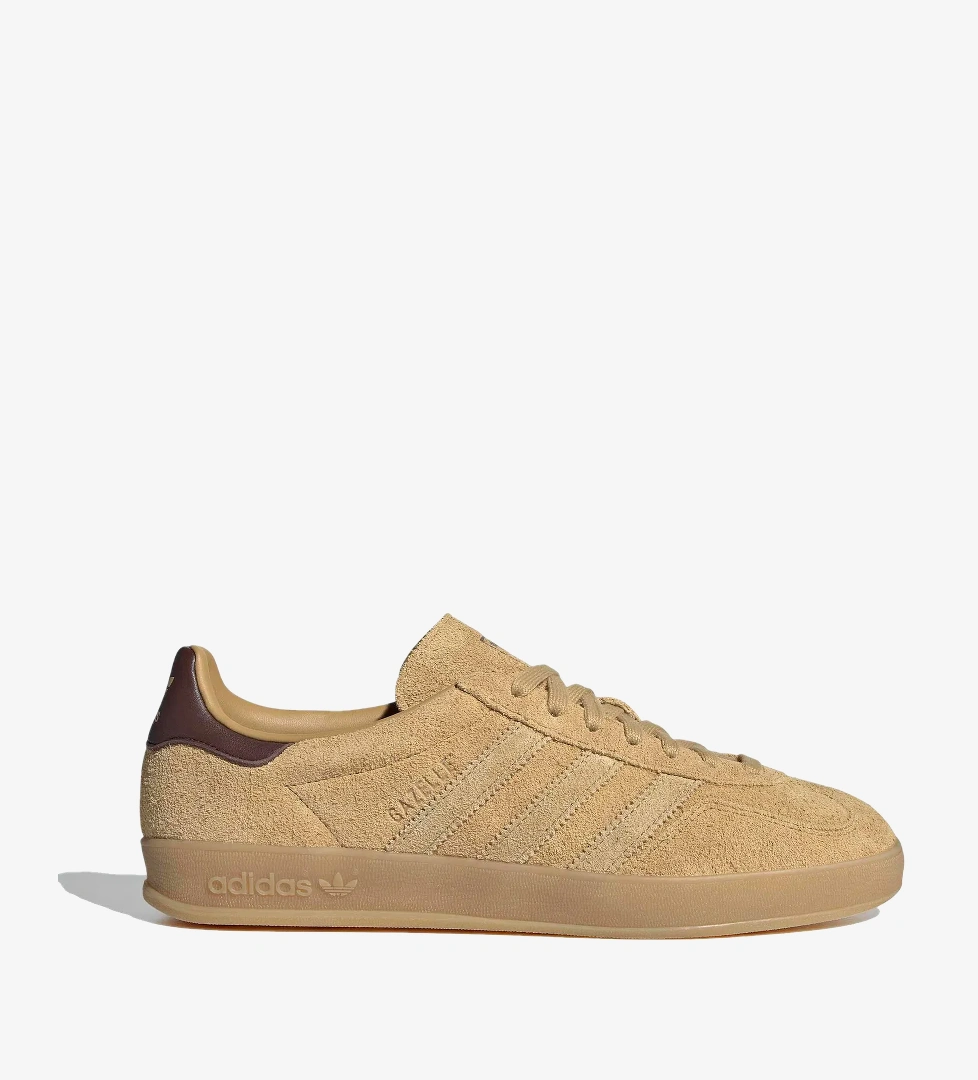 adidas Gazelle Indoor Erkek Bej Spor Ayakkabı - Görsel 1