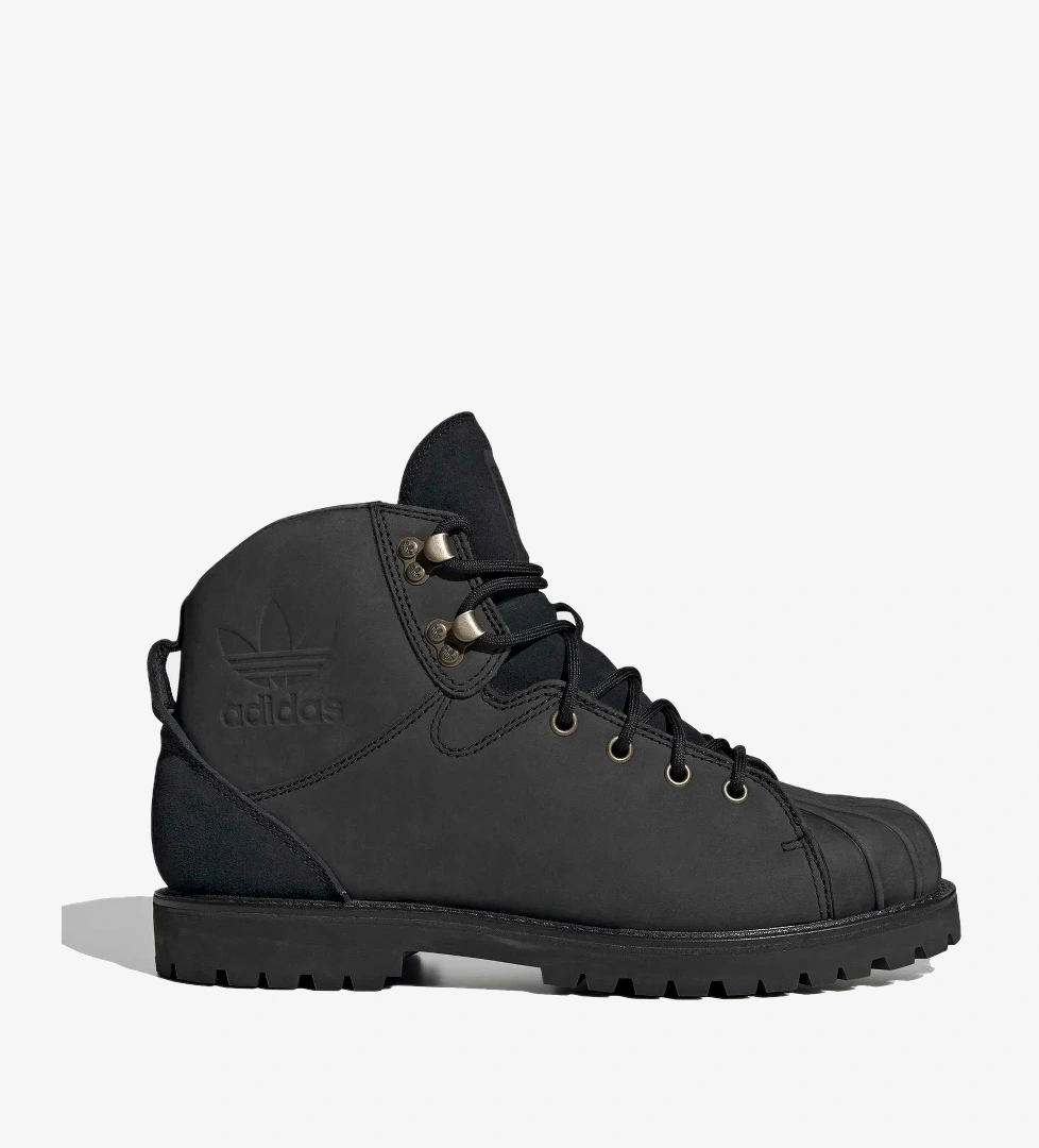 adidas Superstar Boot Erkek Siyah Spor Ayakkabı - Görsel 1