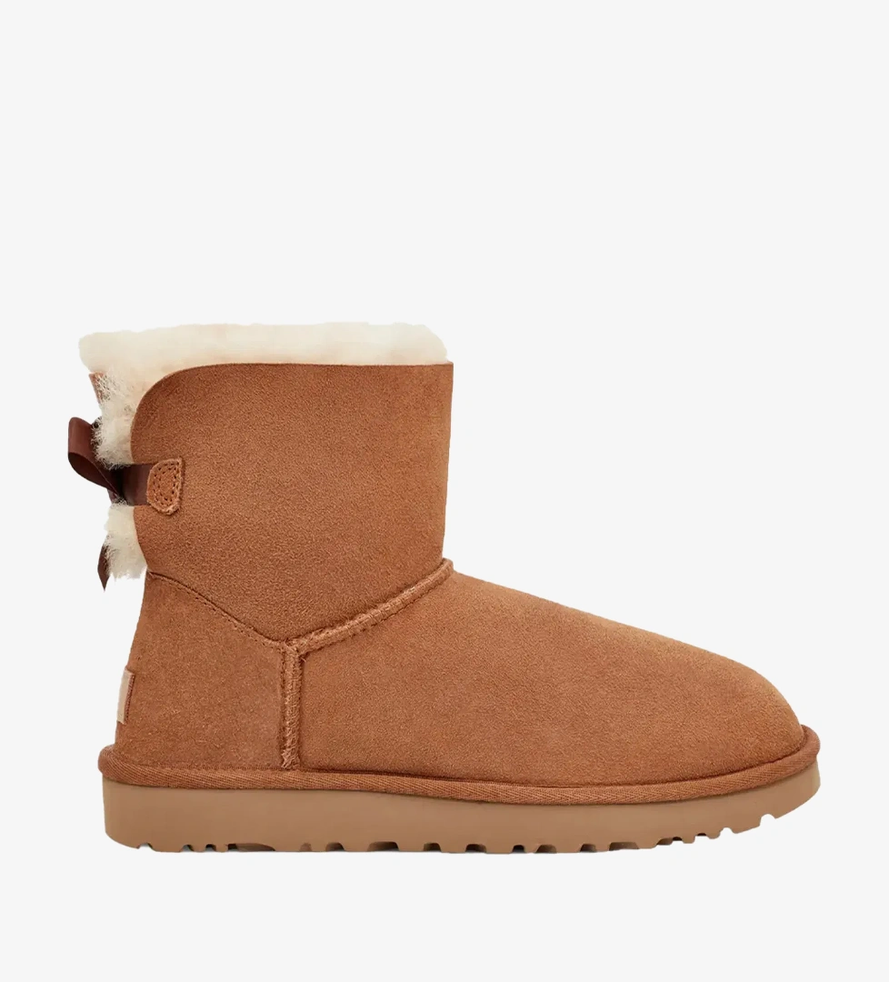 Ugg UGG Mini Bailey Bow Kadın Kahverengi Bot model görseli