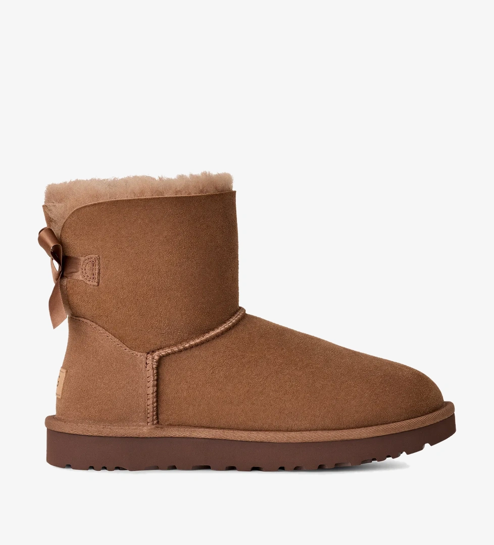 UGG Mini Bailey Bow Kadın Kahverengi Bot