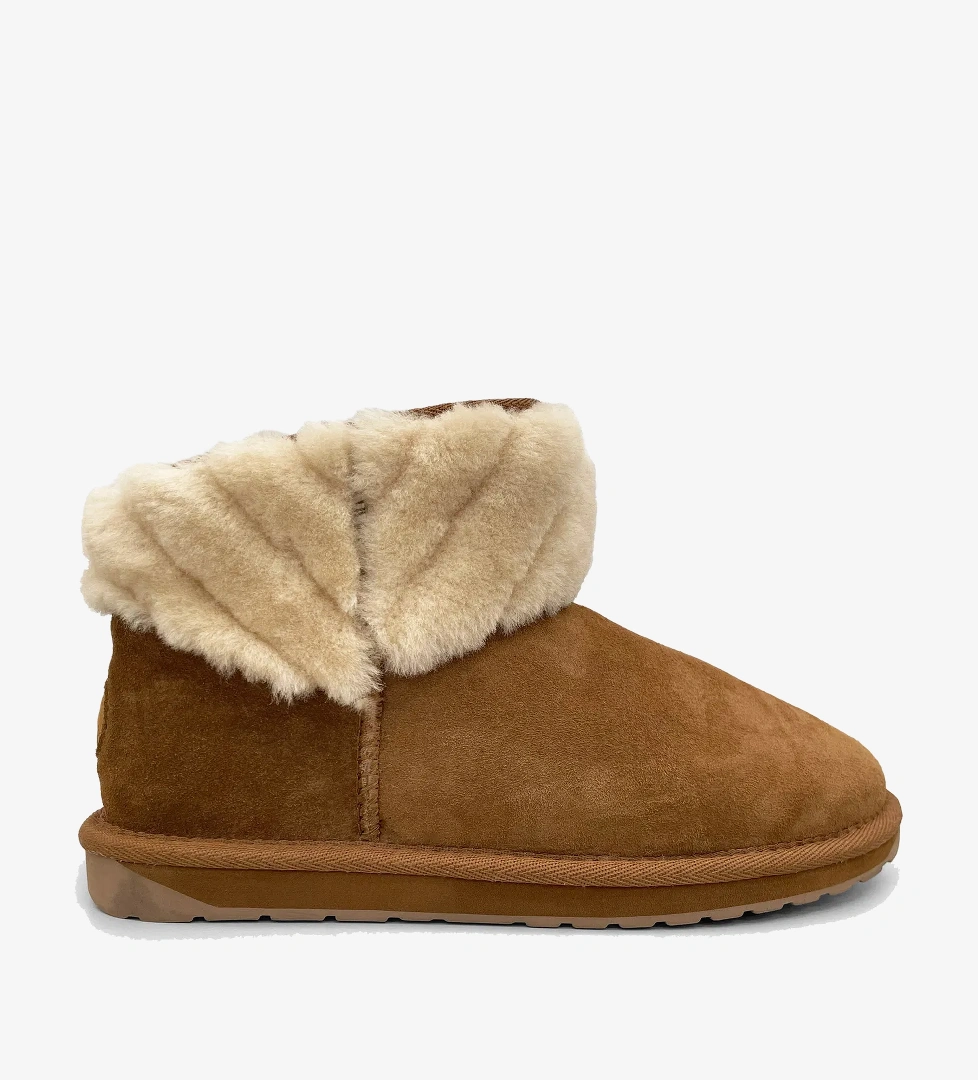 Fashfed Emu Australia Pyke Kadın Kahverengi Bot model görseli