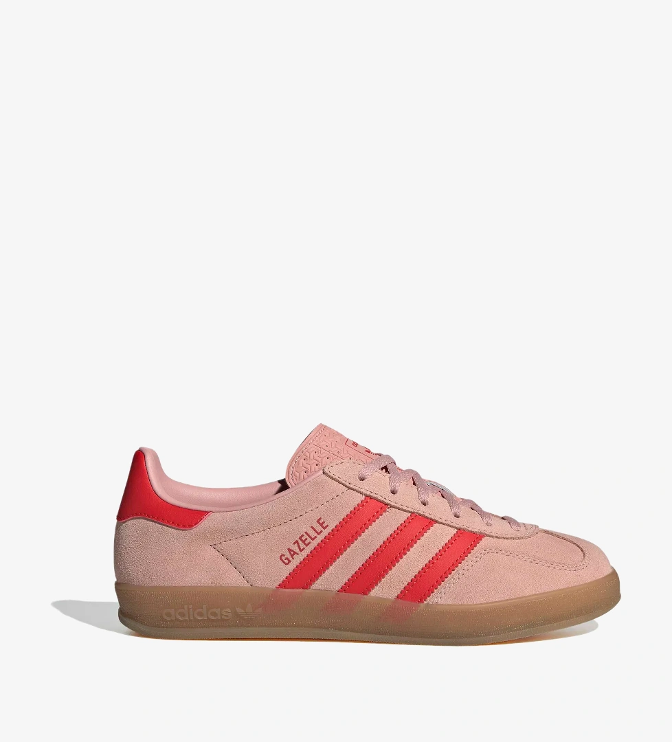 adidas Gazelle Indoor Kadın Pembe Sneaker - Görsel 1