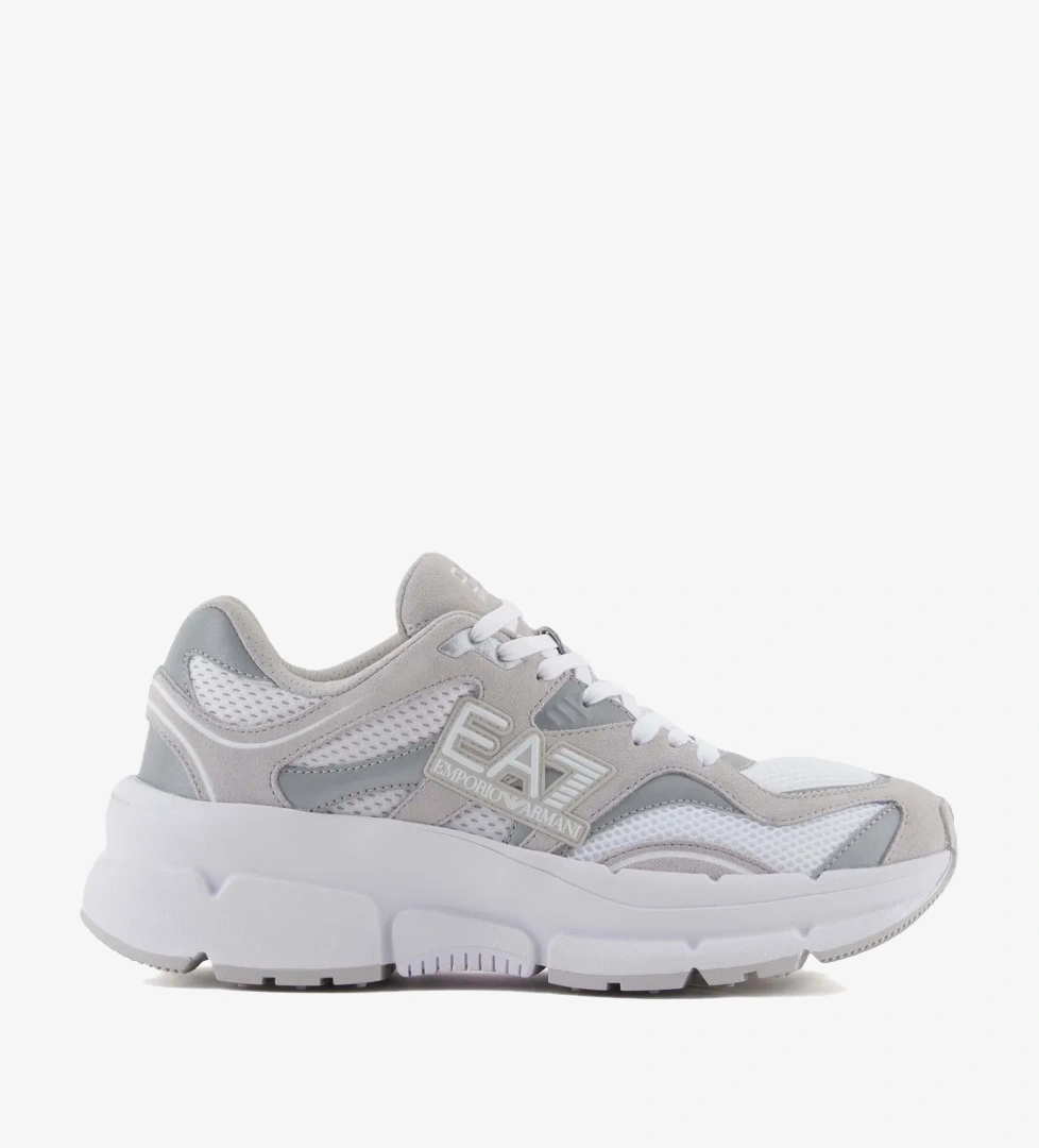 Emporio Armani Crave Unisex Gri Spor Ayakkabı - Görsel 1