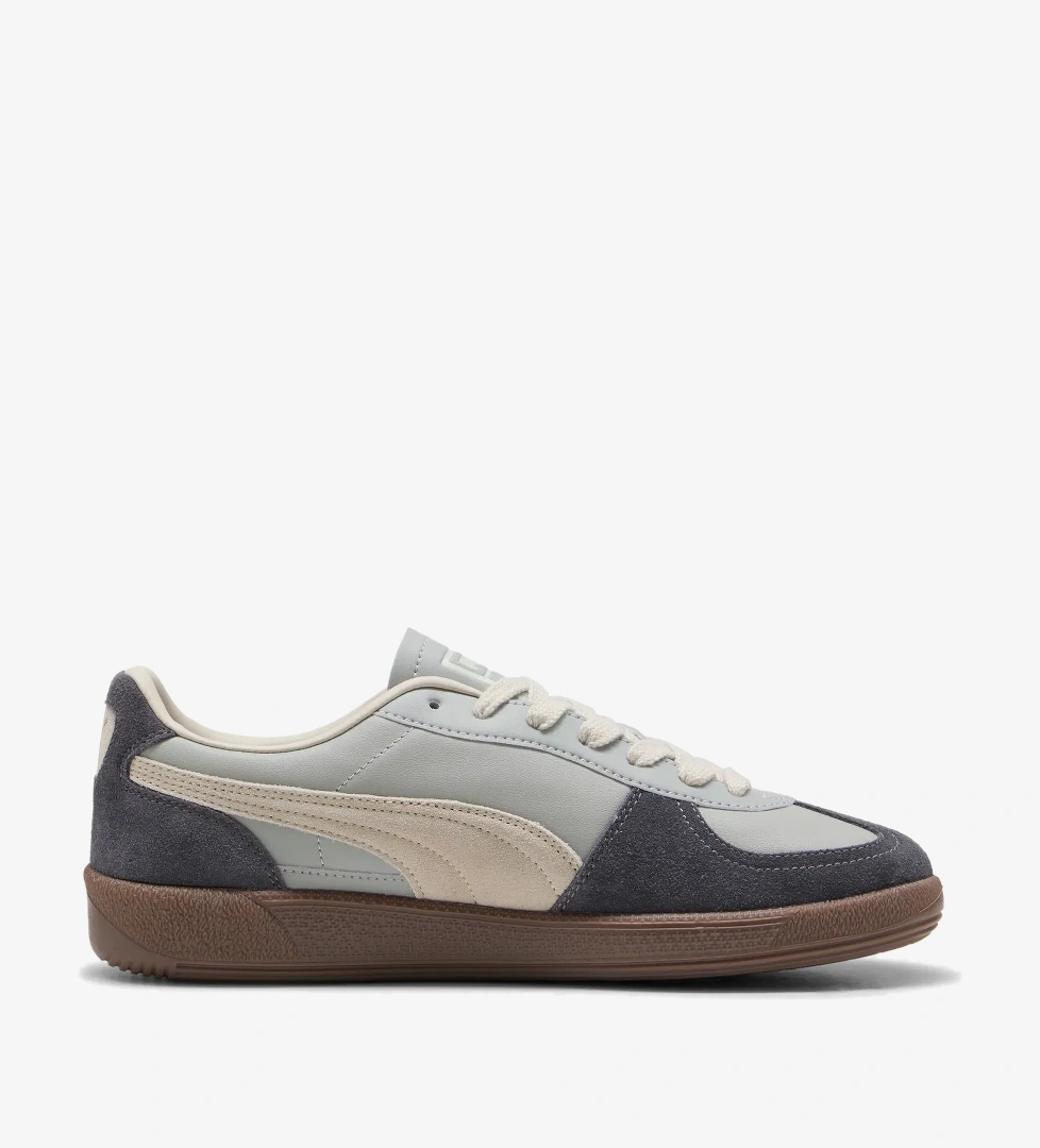 Puma Puma Palermo Leather Unisex Gri Spor Ayakkabı model görseli