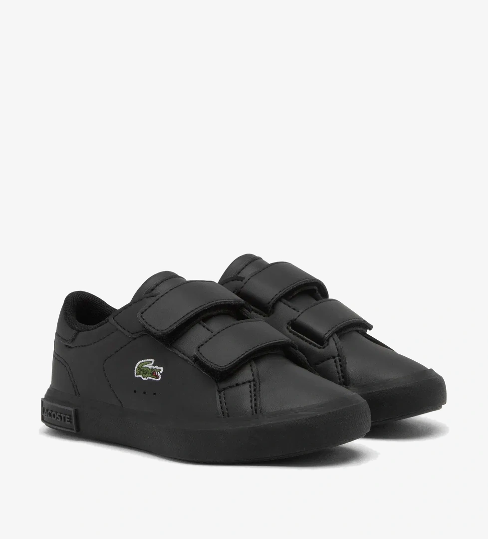 Lacoste Powercourt Çocuk Siyah Sneaker