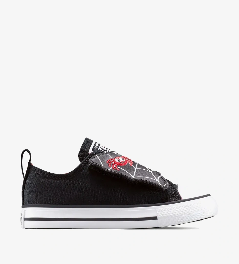 Converse Chuck Taylor All Star One-Strap Spiderweb Bebek Siyah Sneaker
