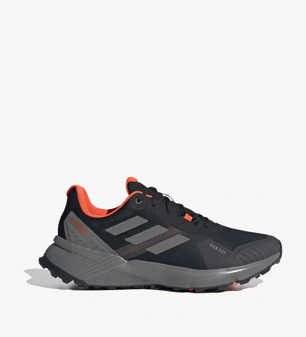 adidas Terrex Soulstride Rain.Rdy Erkek Siyah Koşu Ayakkabısı - Görsel 1